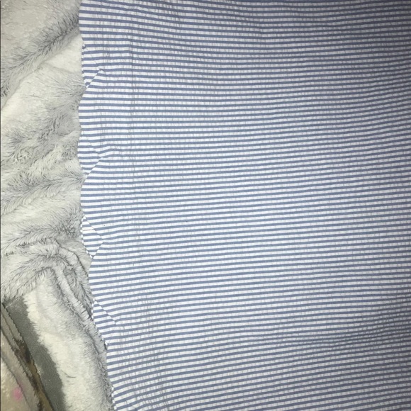 TALBOTS Scallop seersucker skirt - Picture 2 of 3